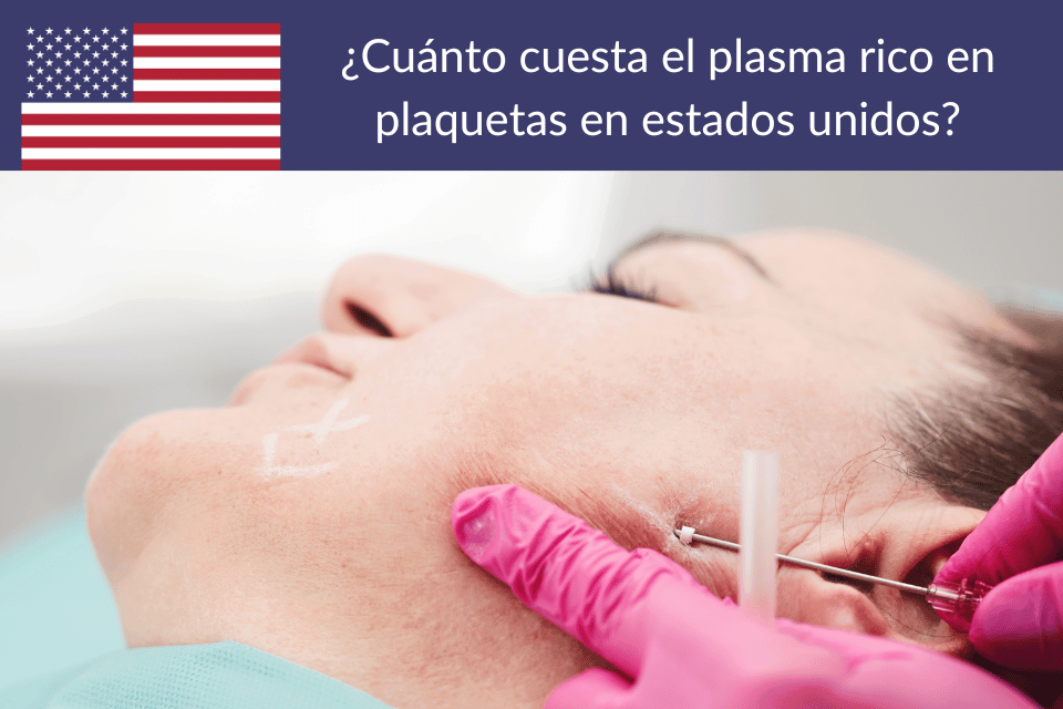 Cuánto cuesta el plasma rico en plaquetas en estados unidos